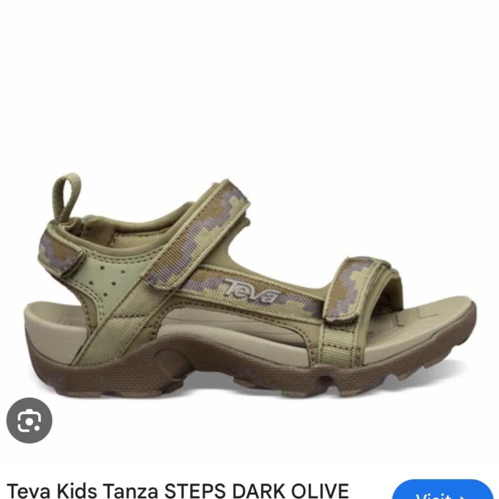 Teva Kids' Tanza Child Green